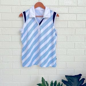 NVO Sleeveless Collared Golf Tennis Women’s Polo Shirt Large